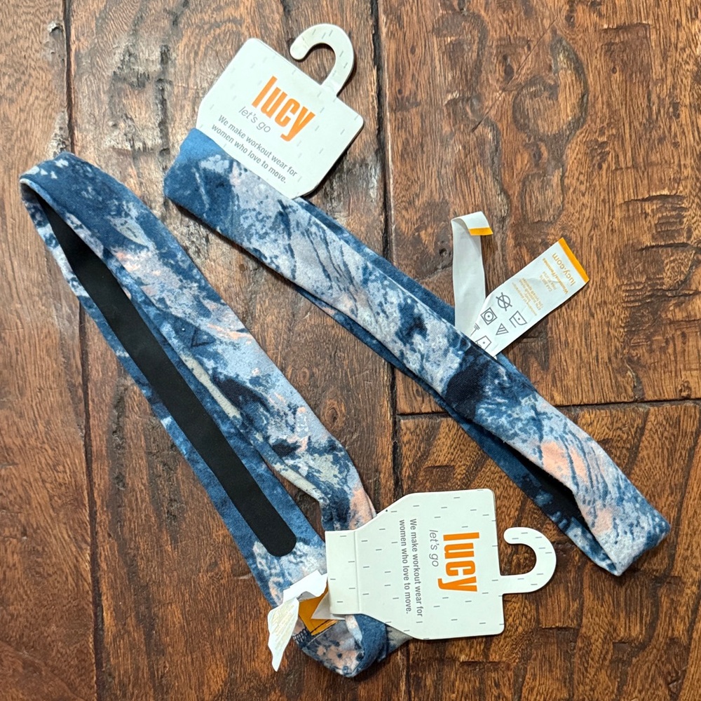 Lucy Marble Patterned Headbands NWT